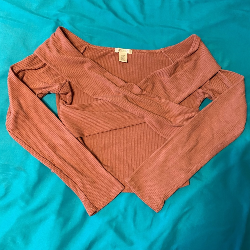 Long Sleeve Crop Top